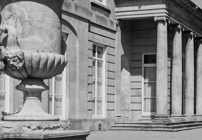 Low angle view of historical building