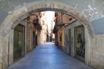 Corridor of building