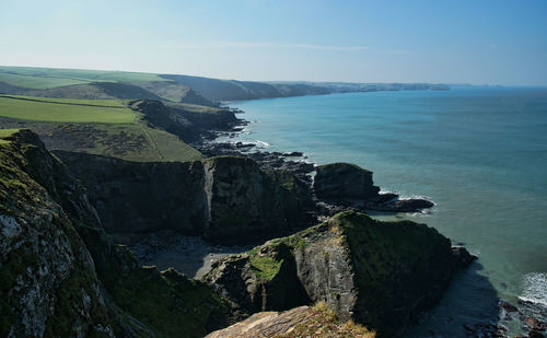 Scenic view of sea