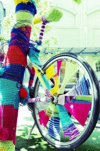 Close up of multi colored wall