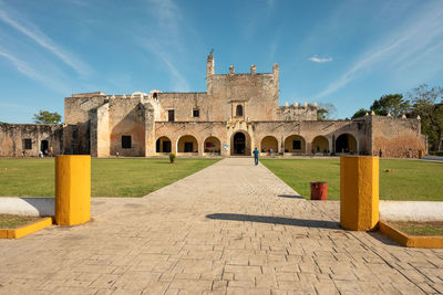 View of historic building against sky