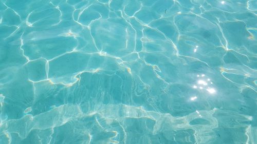 Full frame shot of swimming pool