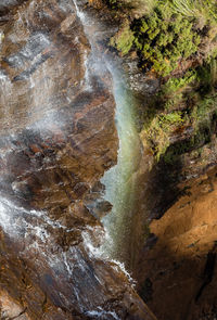 View of waterfall