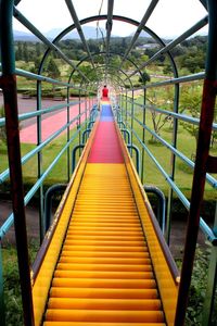 View of footbridge