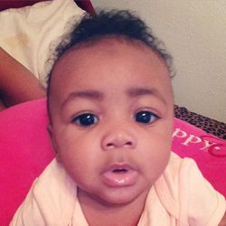 Portrait of cute baby boy