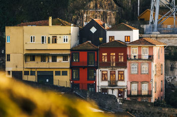 Residential buildings in city