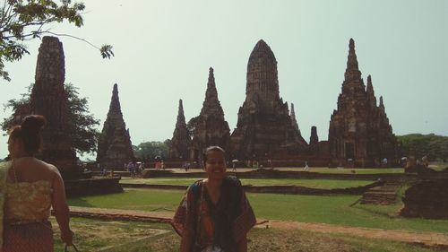 View of a temple