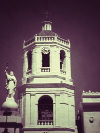 Low angle view of church