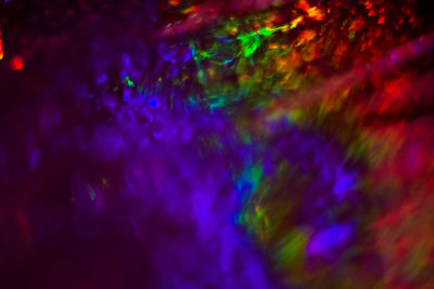 Full frame shot of multi colored light painting