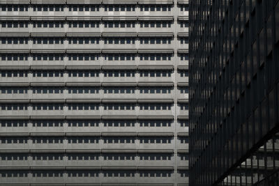 Full frame shot of modern buildings in city