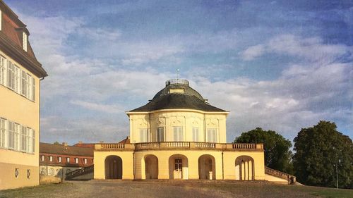 View of historical building against sky