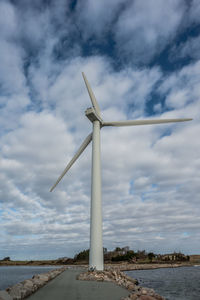 Windmill at ahl beach, ebeltoft