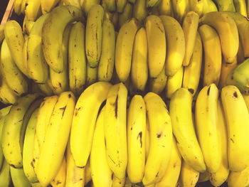 Full frame shot of fruits for sale at market stall