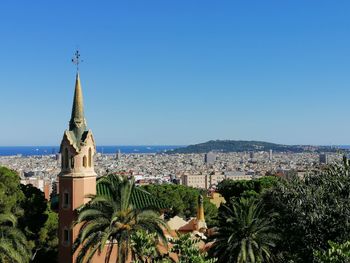 Panoramic view of barcelona 