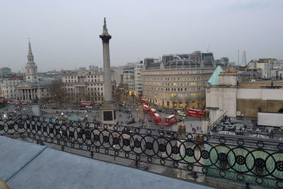 View of buildings in city