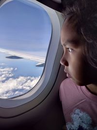 Seeing the world through the plane window