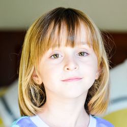 Portrait of young woman