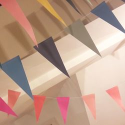 Full frame shot of multi colored paper