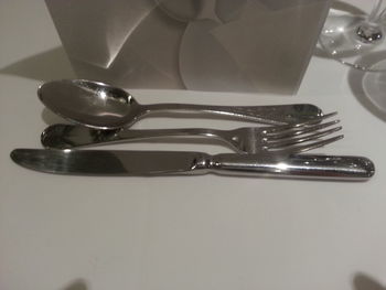 Close-up of food on table