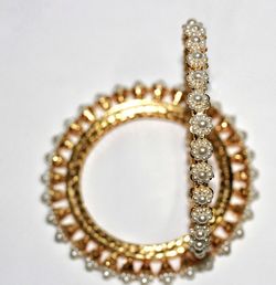 Close-up of necklace