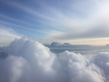 Scenic view of cloudscape against sky