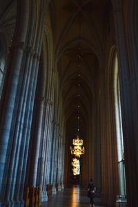 Interior of cathedral