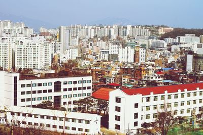 Cityscape against sky