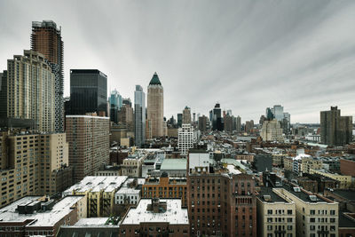 Cityscape against sky