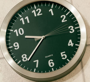 Close-up of clock