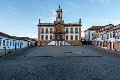 View of buildings in city