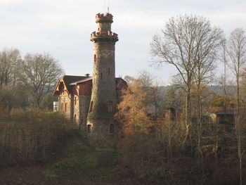 Built structure against the sky