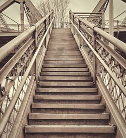 Low angle view of staircase