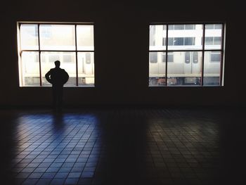 Interior of building