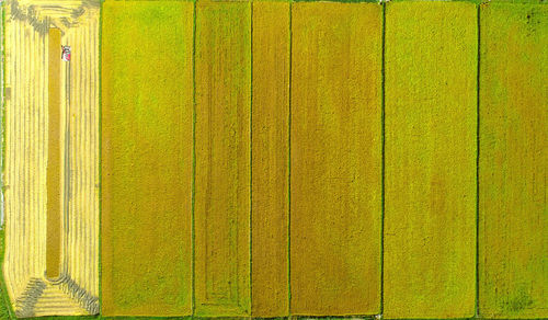 Full frame shot of multi colored wall