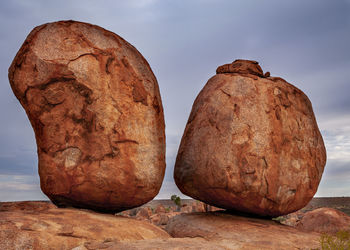 Close-up of rock formations