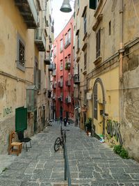 Low angle view of buildings in city