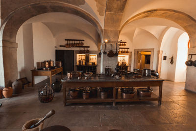 Interior of old kitchen