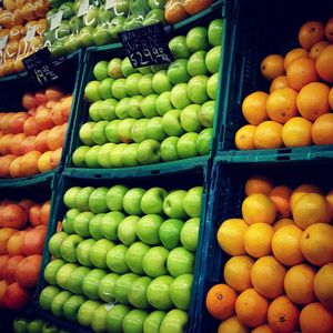 Fruits for sale in market