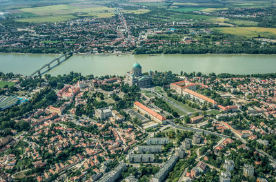 Aerial view of cityscape