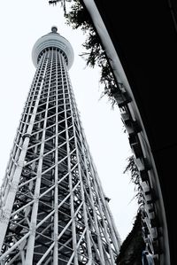 Low angle view of building against sky