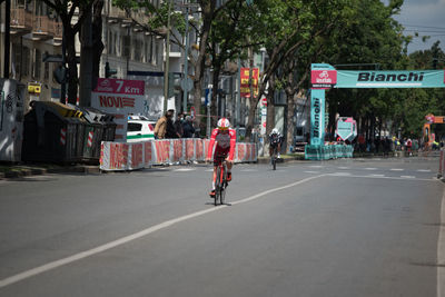 People on city street