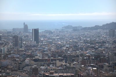 Cityscape against sky