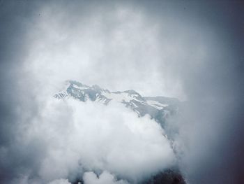 Scenic view of cloudy sky