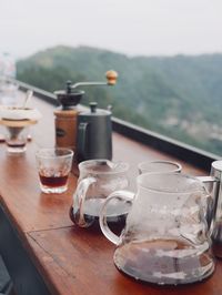 Drip coffee in the mountain 