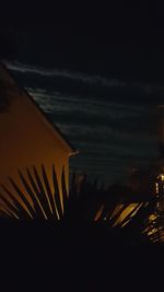 Scenic view of sea against sky at sunset