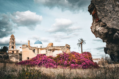 Old ruins against sky