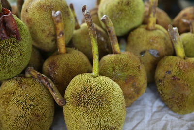 Close-up of fruits for sale at market stall