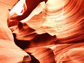 View of rock formation