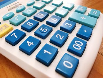 Close-up of computer keyboard