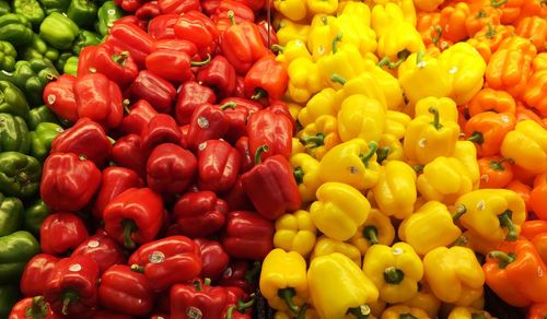 Full frame shot of market stall